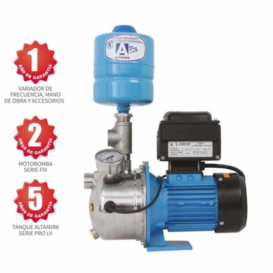 Presurizador FIX-DRIVE 1.5 HP 230 V de presión constante | JalBro