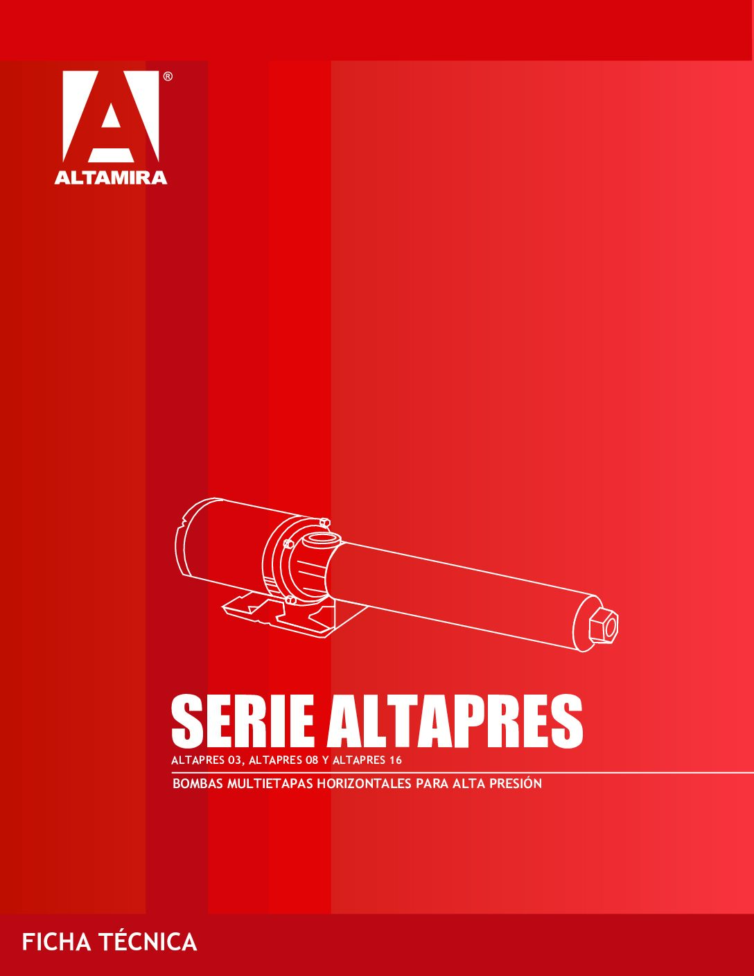 ALTAPRES 08P15T Motobomba multietapas alta presión | JALBRO - Imagen 4