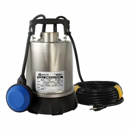 Motobomba sumergible para achique DRN-X-03-1127-A AQUA PAK | JALBRO