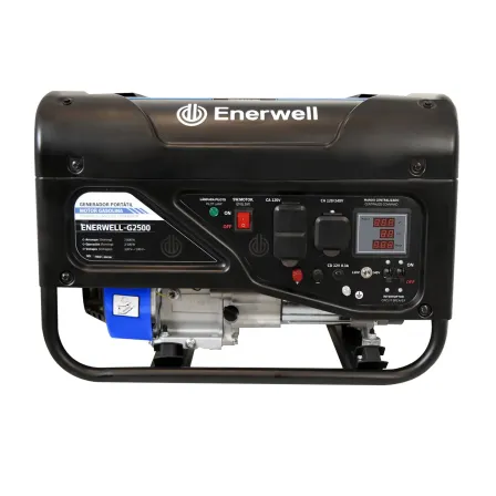 Generador portátil a gasolina | ENERWELL-G2500 | JALBRO