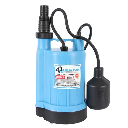 Motobomba sumergible para efluentes SIGMA110A AQUA PAK | JALBRO